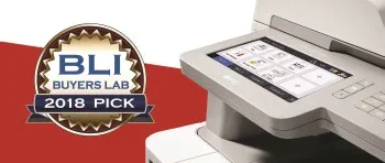 Новое цветное лазерное МФУ Brother получило награду в номинации «Лучший выбор, зима 2018»
