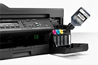 Простая в использовании система самостоятельной заправки чернил