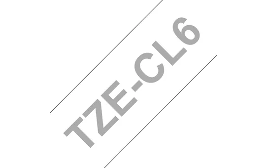 TZe-CL6 - Текст Белый на Лента Чёрная