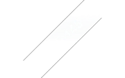 TZe-145  -  Текст Белый на Лента Прозрачная (8 м)