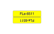 Brother Fle-6511 - Текст Чёрный на Лента Жёлтая